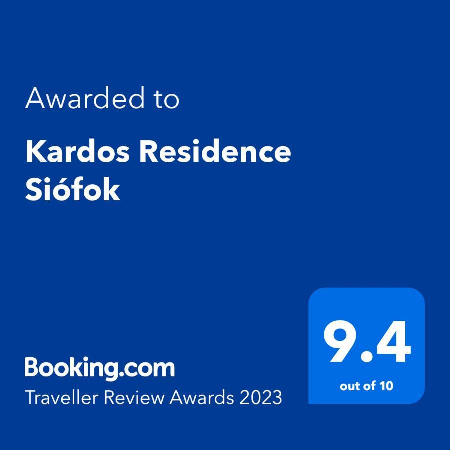 Kardos Residence Siófok Buitenkant foto